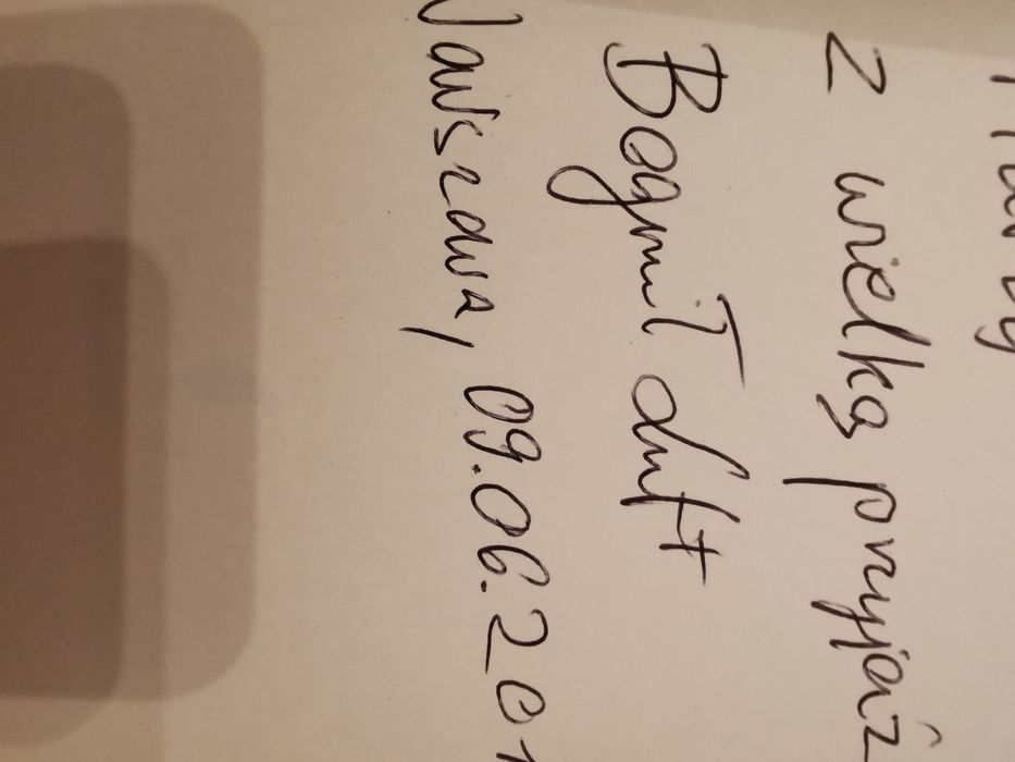 Rumun goni za happy endem Bogumił Luft z autografem autora