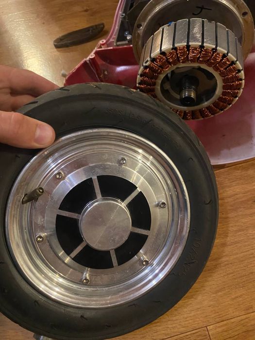 Колесо до гіроскутера Магніти 3см намотка в 5 жил