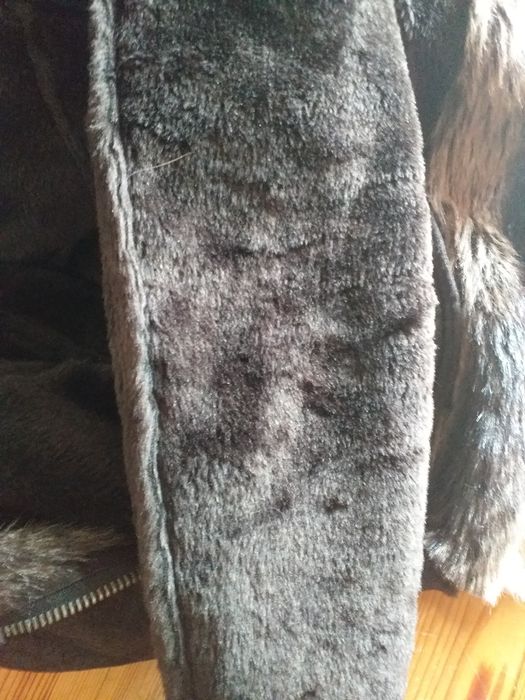 Kurtka kożuszek brąz M