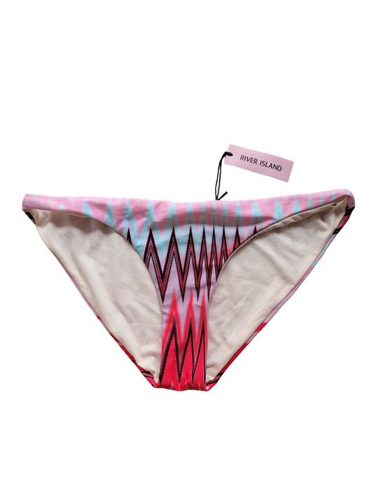 Nowe majtki River Island 38,M strój kostium kąpielowy bikini swimwear