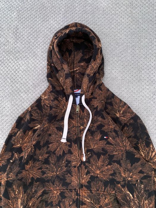Tommy Hilfiger Real Tree Castom Zop Hoodie кофта худі кастом зіпка