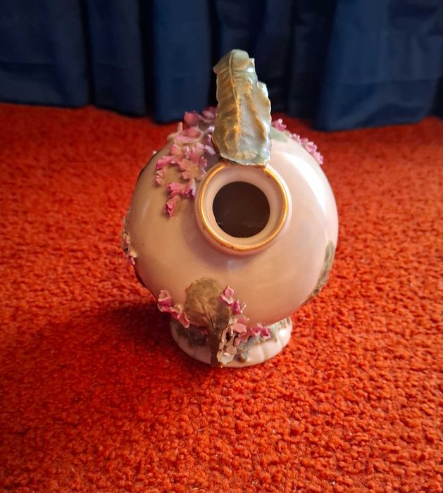 Porcelana Arte Nova Erns Wahliss Turn Wein