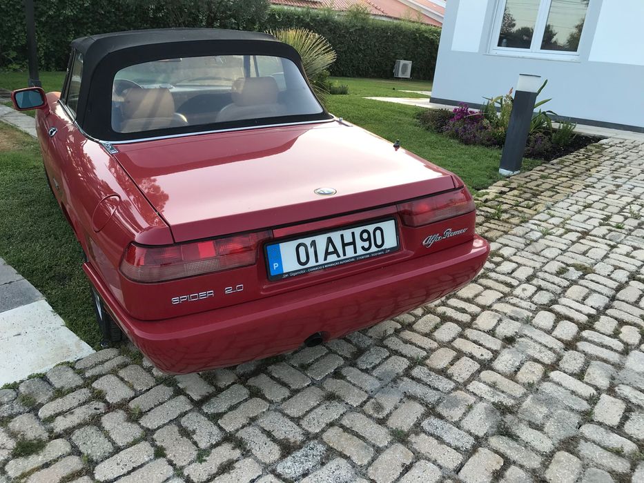 Vende alfa Romeu spider 2000, clássico, de 1991