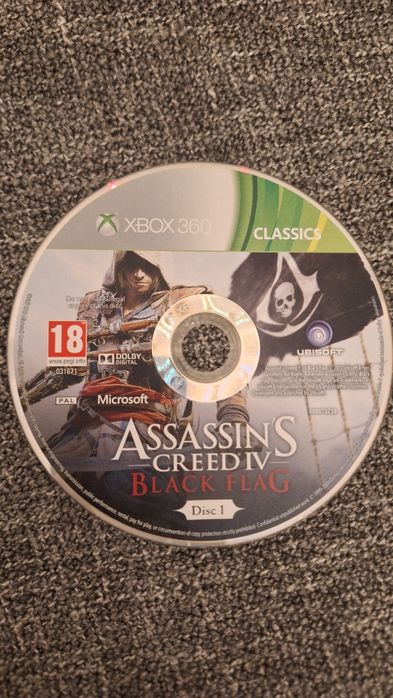 Assassin's Creed IV black flag Xbox 360 bez opakowania