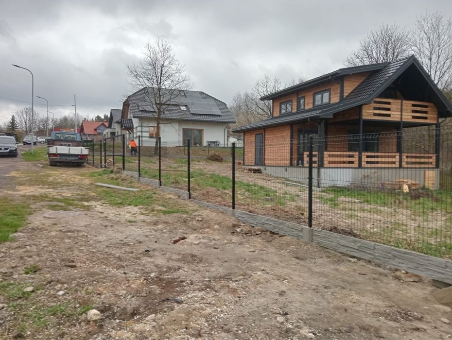 Ogrodzenia panelowe betonowe montaz produkcja