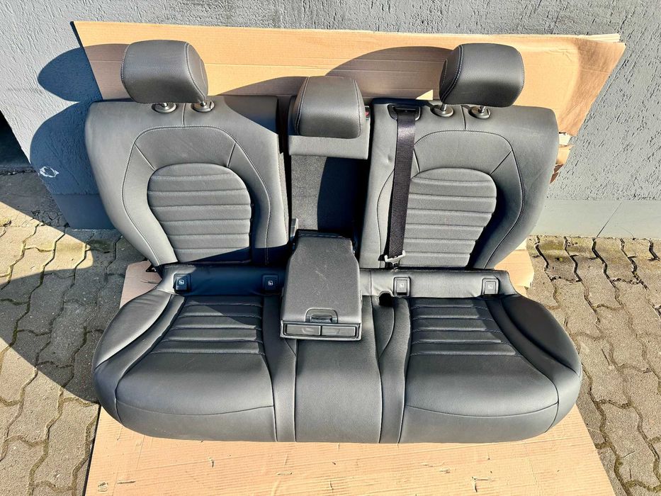 Fotele Boczki Mercedes GLC X253 Luxury Burmester KOMPLET NOWY!