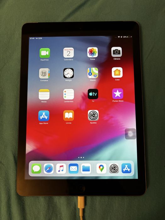 Ipad AIR 16gb de armazenamento