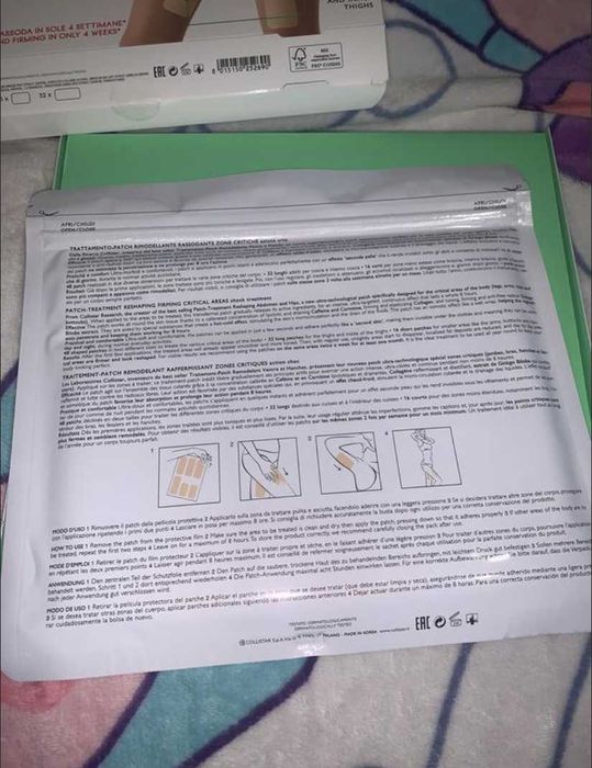 Антицеллюлітні патчі для схуднення collistar