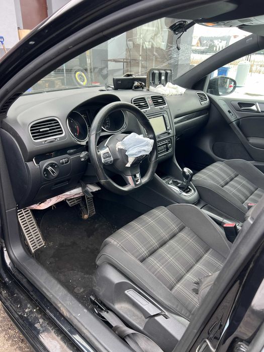 VW Golf 6 GTD Uszkodzony