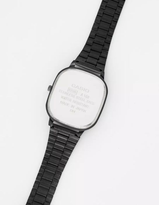 Часы Casio женские чёрные, кварцовые Касио часы женские