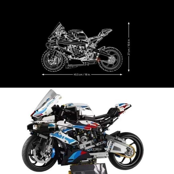 ‼️В КОРОБЦІ‼️Конструктор BMW M 1000 RR, Technic 42130, 1920 деталей