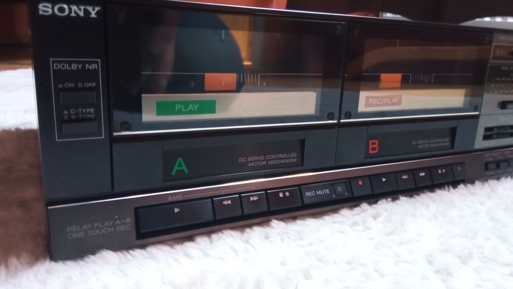 Sony TC-V50W deck magnetofon śliczny 80' Japan