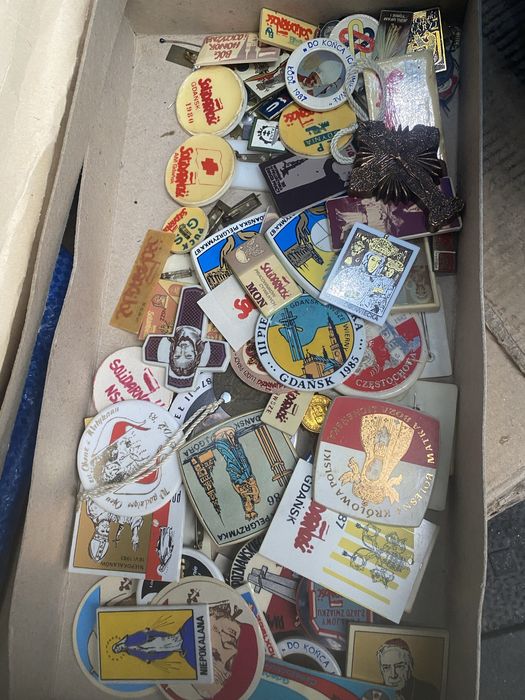 Przypinki Solidarnosc PRL