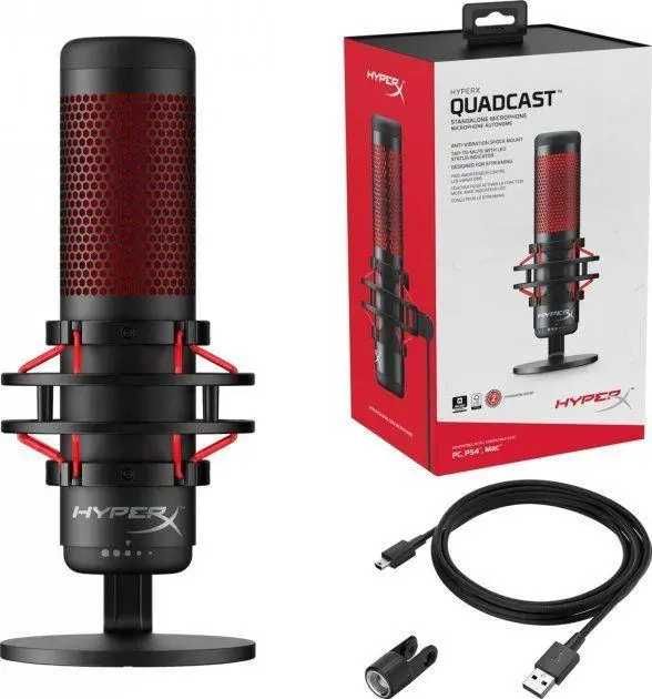 Микрофон HyperX Quadcast