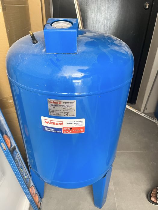 Zbiornik hydroforowy przeponowy Wimest 100 l – praktycznie nowy