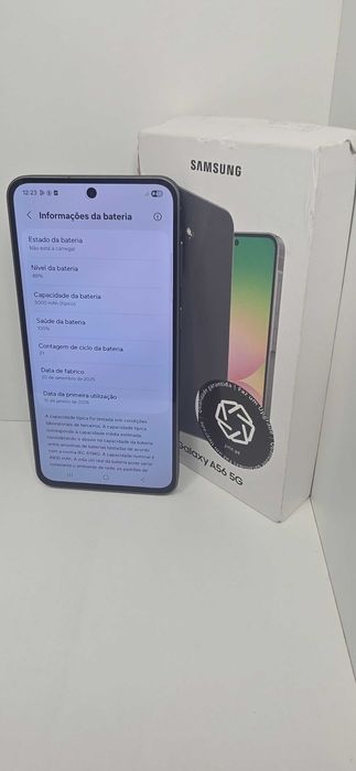 Samsung A56 5G 256GB – Como Novo | Garantia | Financiamento até 36X