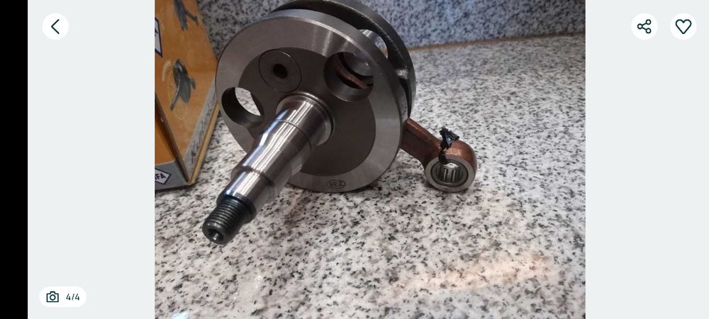 Nowy wał Simson S51 sr50 ifa