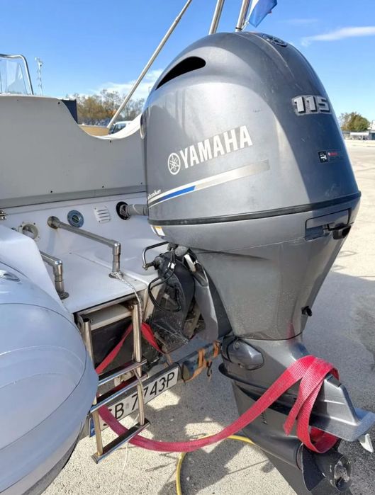 Rib SACS 530 + Yamaha 115 KM + przyczepa