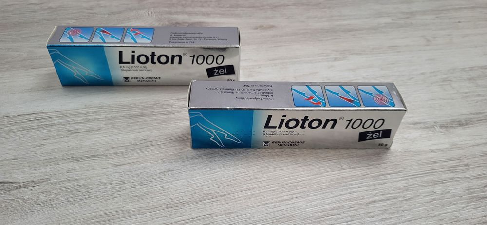 Lioton 1000 żel 50g