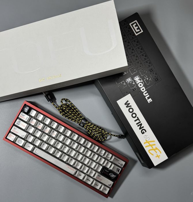 Магнітна клавіатура (кастом) Wooting 60HE + Tofu60 Redux