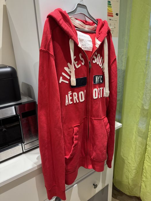Aeropostale Bluza męska czerwona Xl
