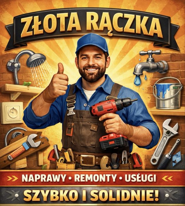 Złota rączka, zlecenia remontowe