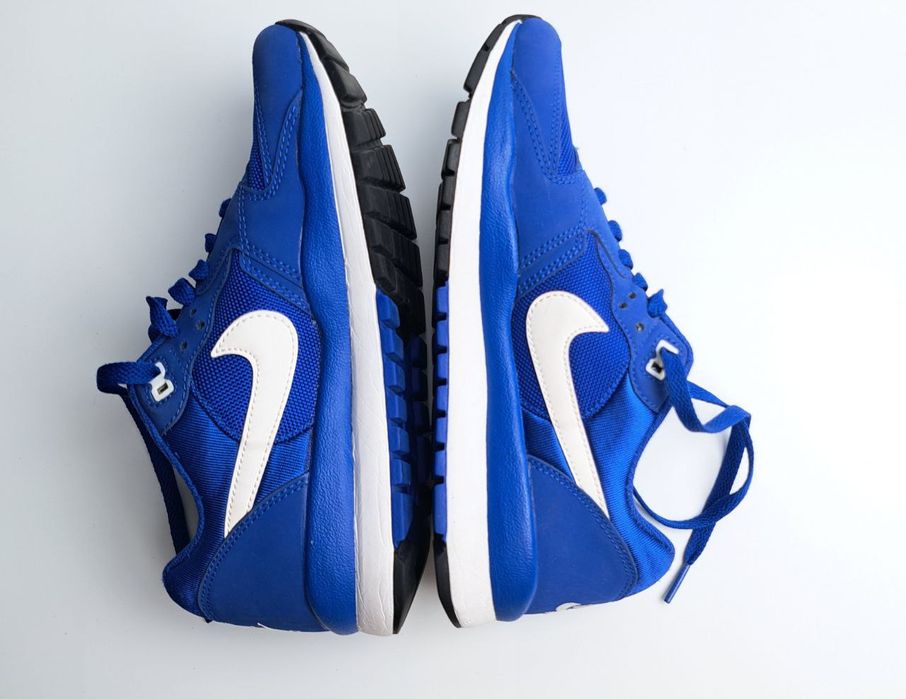 Жіночі або Підліткові Кросівки Nike Air Windrunner – Сині з білим