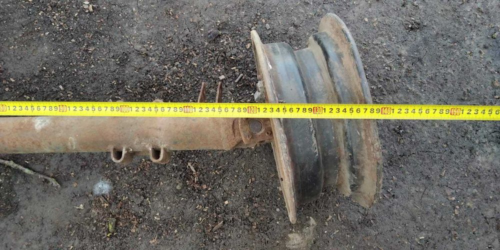 Передня балка автомобіля ІФА Мультикар на саморобний трактор