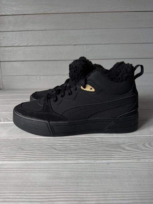Женские утепленные кроссовки puma skye demi teddy