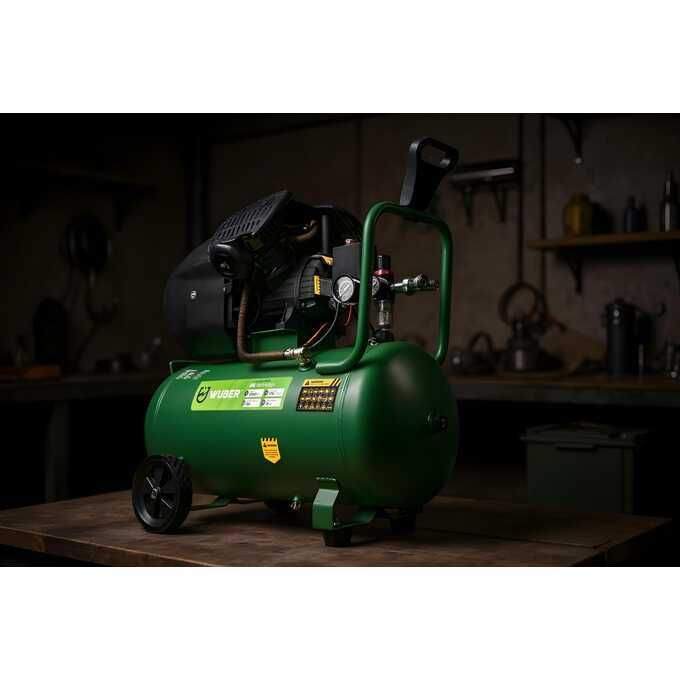 Kompresor olejowy 50l Dwu tłokowy