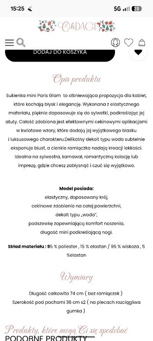 Sukienka damska czarna