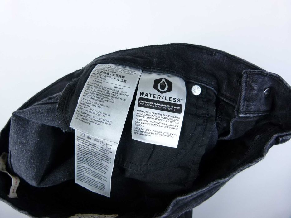 Levi's mile high super skinny spodnie dżins W30 / L34