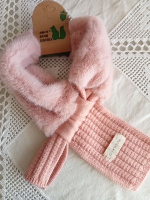 Cachecol rosa curto 04