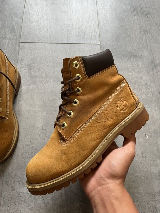 Okazja Buty zimowe timberland 6 inch premium musztardowe