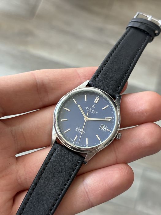 Zegarek Atlantic Seabase niebieski 60341