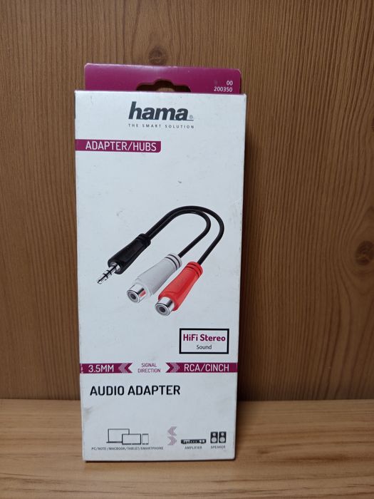Kabel Jack 3.5 mm - RCA HAMA 200350