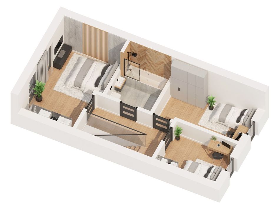 Ostatni dom | 230 m2 ogrodu | 2 miejsca postojowe | Gotowa inwestycja