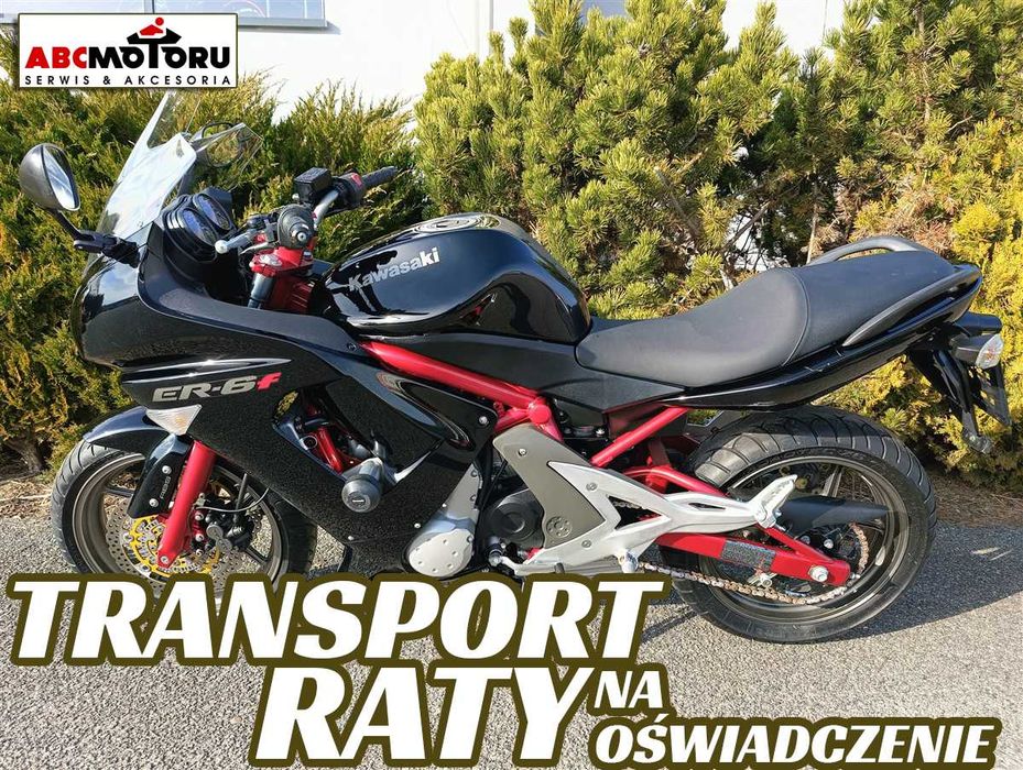 Kawasaki ER-6F, 2006 r. 52440 km, transport, raty na oświadczenie!