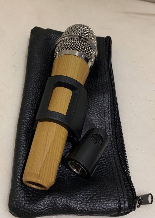TELEFUNKEN M80 Oak W/ Gold — Microfone Vocal Profissional