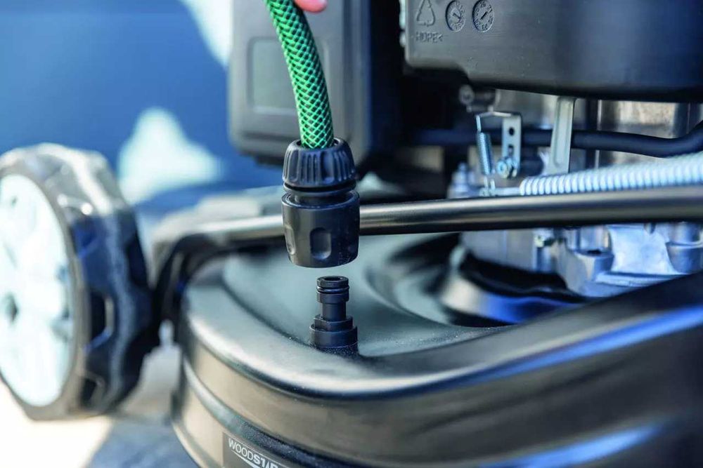 Бензинова газонокосарка Woodster BLM560-225ES САМОХІДНА електро запуск