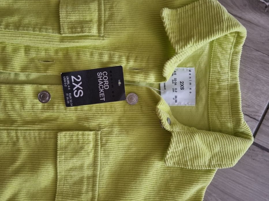 Primark narzuta lemon nowa xs 34