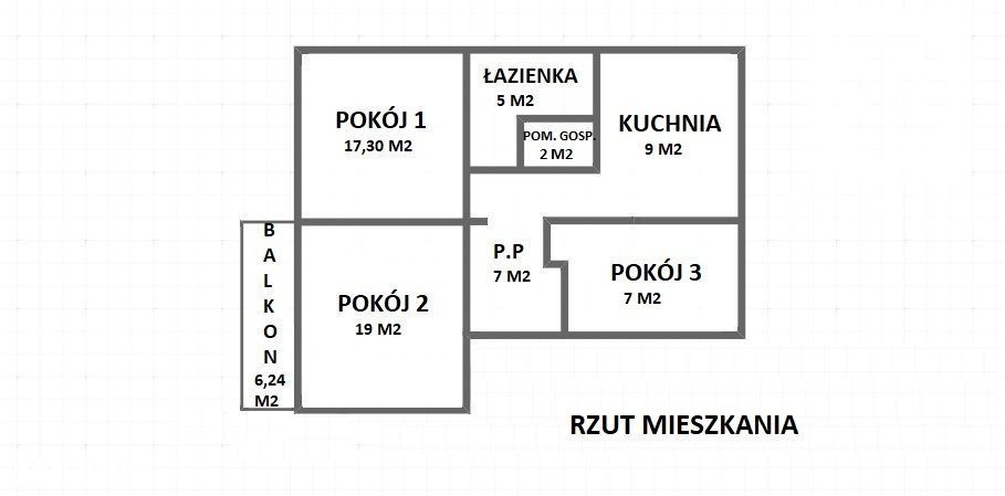 Mieszkanie 3p. na parterze z piwnica i garażem - Widok 2