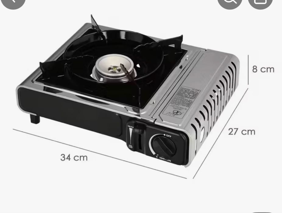 Fogão portatil novo na caixa