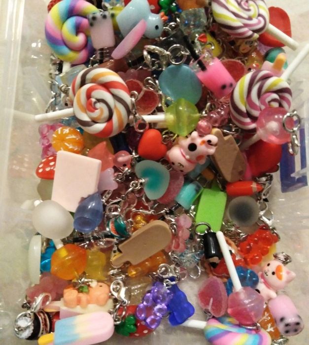 100szt charms hobby horse