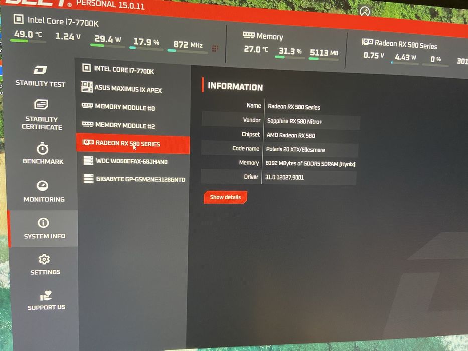 Ігровий ПК Іntel Core i7-7700K(8GB)16GB/128GB/6TB