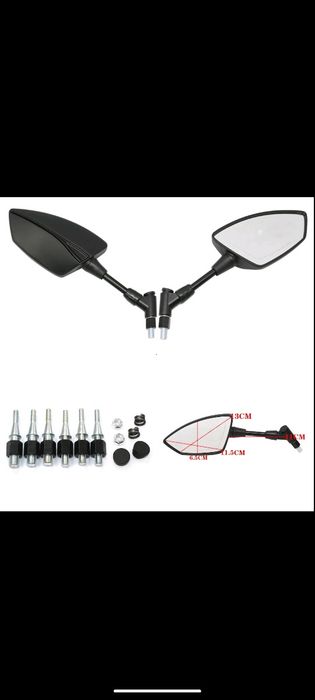 Зеркала на мотоцикл Yamaha FZ 07 09 FZ6 FZ1 FZ8 FZ25 MT 03 07 09 10