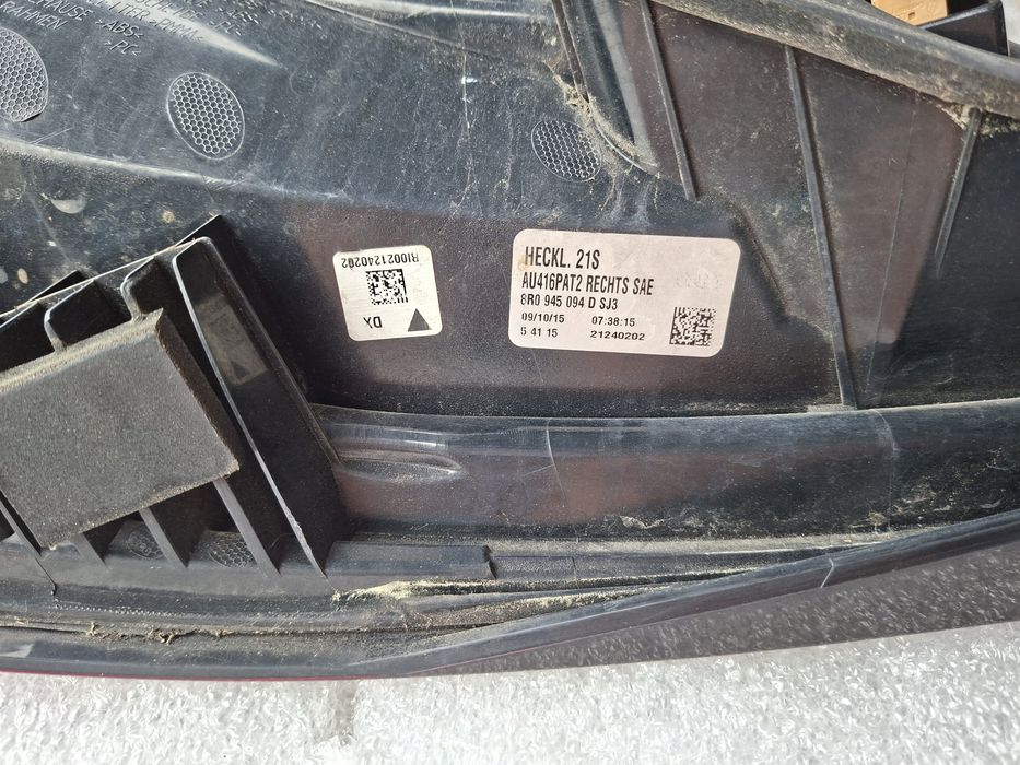 Komplet lamp audi q5