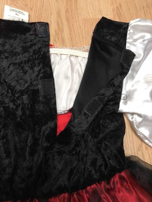 Платье Красная шапочка нарядное праздник карнавал р.30/32 детское