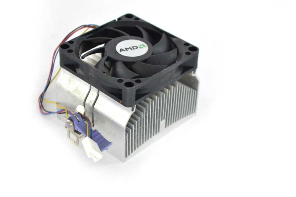 cooler AMD oryginalny Socket AM2 AM3 4pin Foxconn 80x80 sprawny cichy