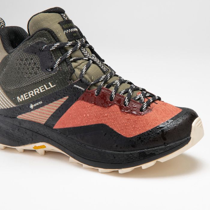 Calçado impermeável de caminhada na montanha - merrell mqm mid gtx -